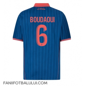 OGC Nice Hicham Boudaoui #6 Tricou Fotbal Replică 2025-26 Barbati Treilea